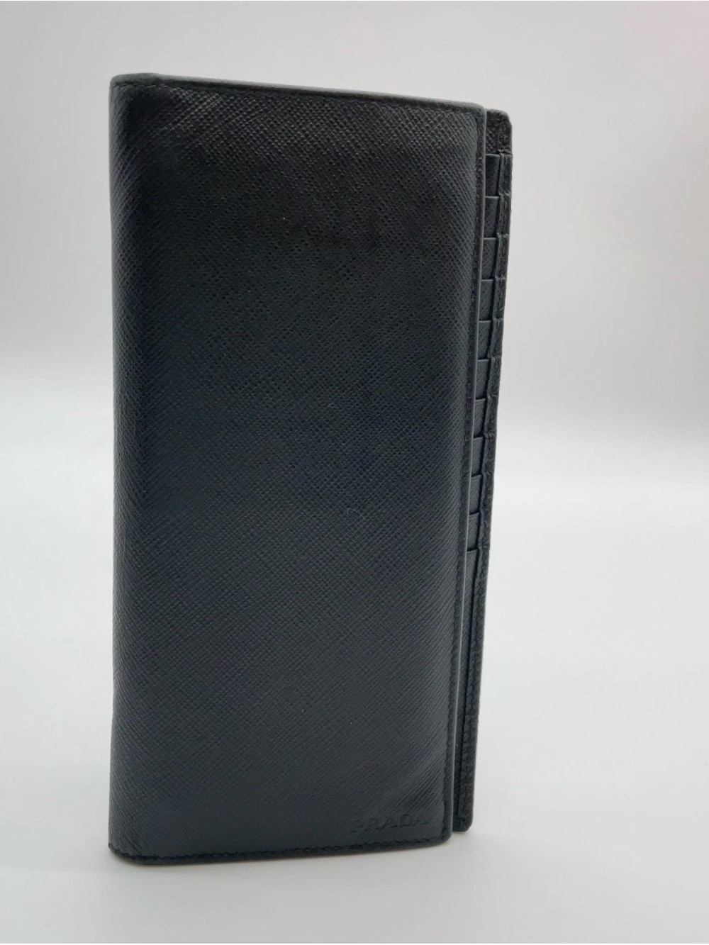 PRADA Bi-fold Black Long Wallet - Picture 2 of 10